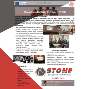 STONE project second newsletter